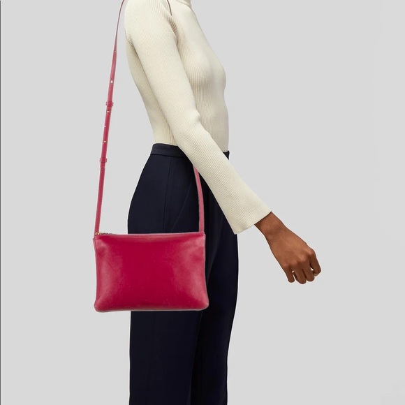 Celine Hot Pink medium trio crossbody - Picture 11 of 11